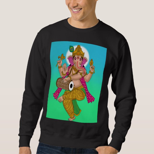 Dancing Ganesha Sweatshirt (Front)