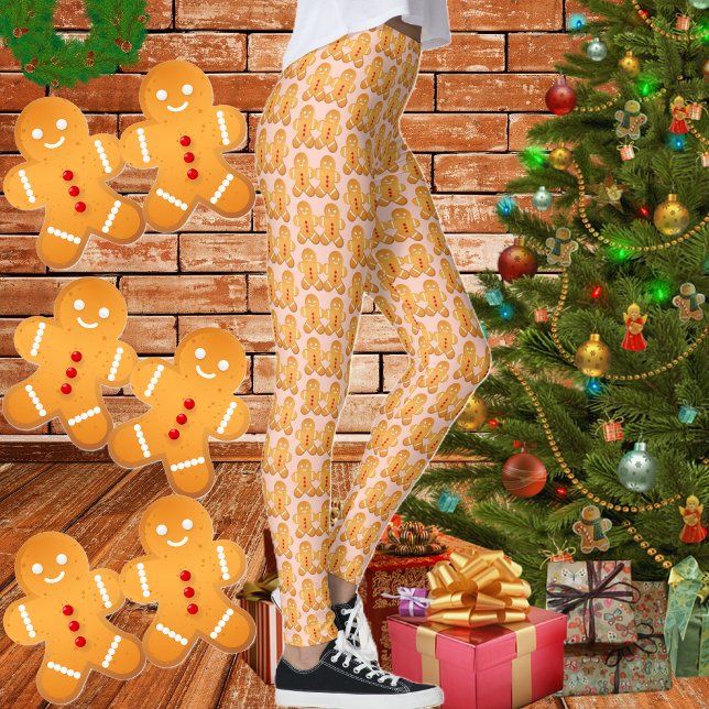 Dancing Gingerbread - Christmas Leggings (Creator Uploaded)