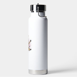 Dancing Giraffe Disco Ball Vintage Engraving Shirt Water Bottle