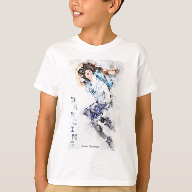 Dancing Girl 2  T-Shirt (Front)