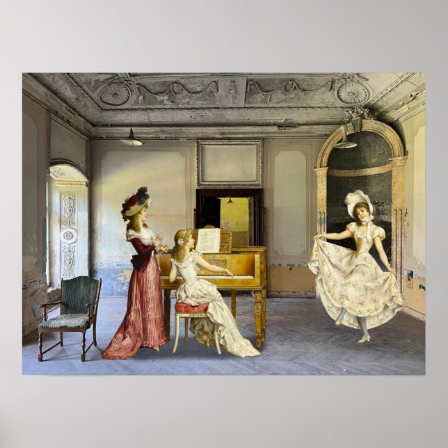 Dancing Girl Poster (Front)