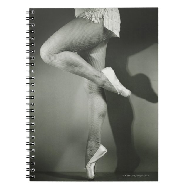 Dancing Girl Spiral Notebook (Front)