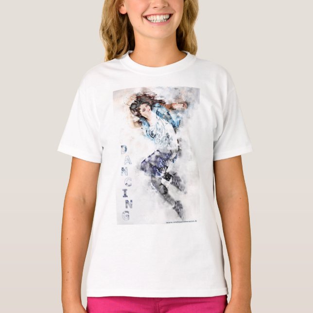 Dancing girl   T-Shirt (Front)