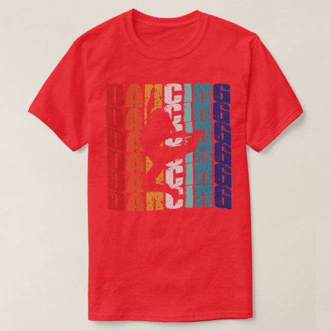 Dancing Girl T-Shirt (Design Front)