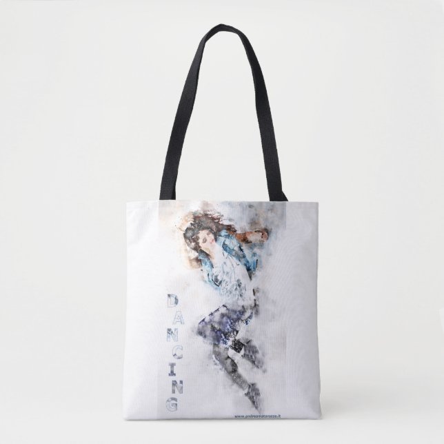 Dancing girl  tote bag (Front)