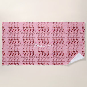 Dancing Girls Thunder_Cove Beach Towel