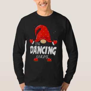 Dancing Gnome Matching Family Group Christmas Part T-Shirt