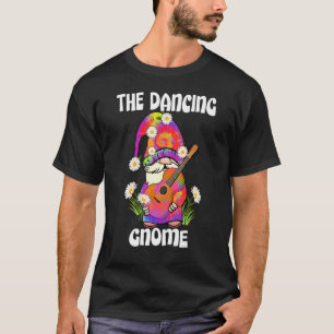 Dancing Gnome Merry Christmas Tie Dye Pyjamas T-Shirt