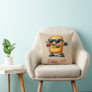 Dancing Hash Brown Cushion