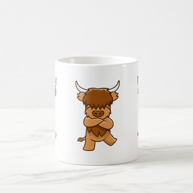 Dancing Highland Moo Mug (Center)
