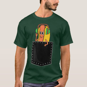 Dancing Hot Dog In My Pocket  Meme Tee