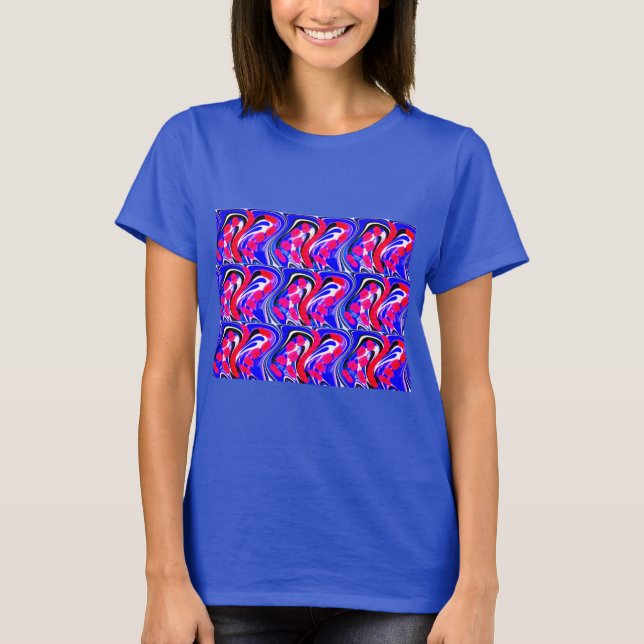 Dancing hot summer red spots T-Shirt (Front)