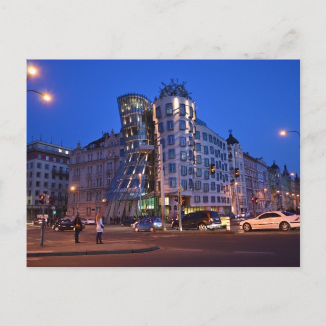 Dancing house postcard (Front)
