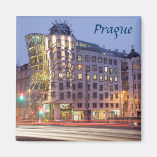 Dancing House Prague souvenir photo Magnet