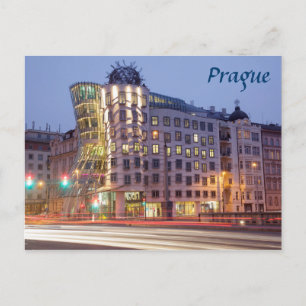 Dancing House Prague souvenir photo Postcard