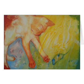 Dancing in a Sunpatch Card