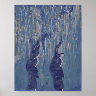 DANCING IN RAIN ! POSTER