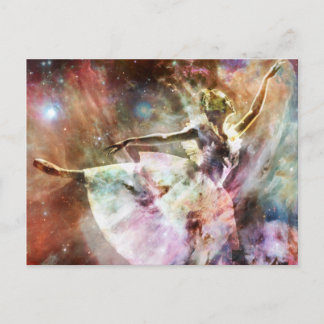 "Dancing In Stardust" Postcard