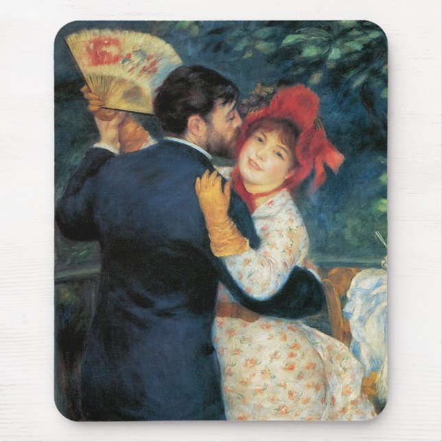 Dancing in the Country Print Mouse Pad (Front)
