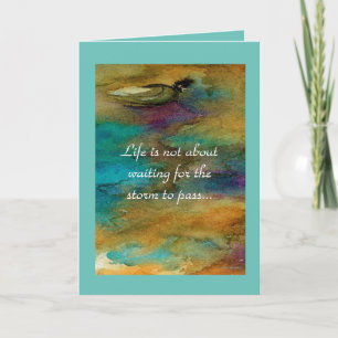 Dancing in the Rain Greeting Card