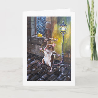 Dancing in the Rain Painting by Alfred Fox Card