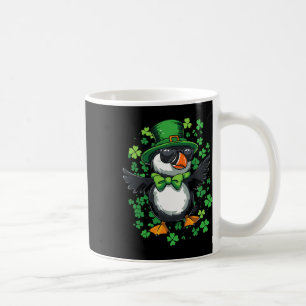 Dancing Irish Puffin Éire Paddy Irishwoman Irishma Coffee Mug