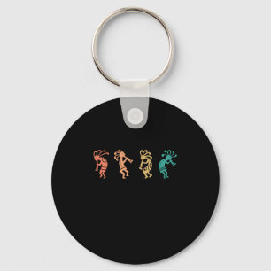 Dancing Kokopelli Southwestern Usa Native American Key Ring