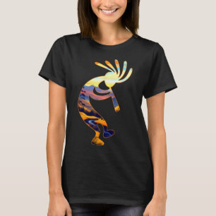 Dancing Kokopelli Southwestern Usa Symbol T-Shirt