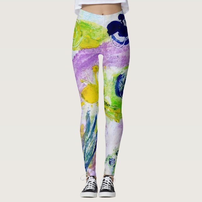 Dancing landscape leggings (Front)