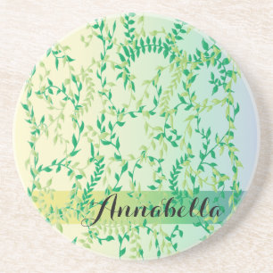 Dancing leaves coaster