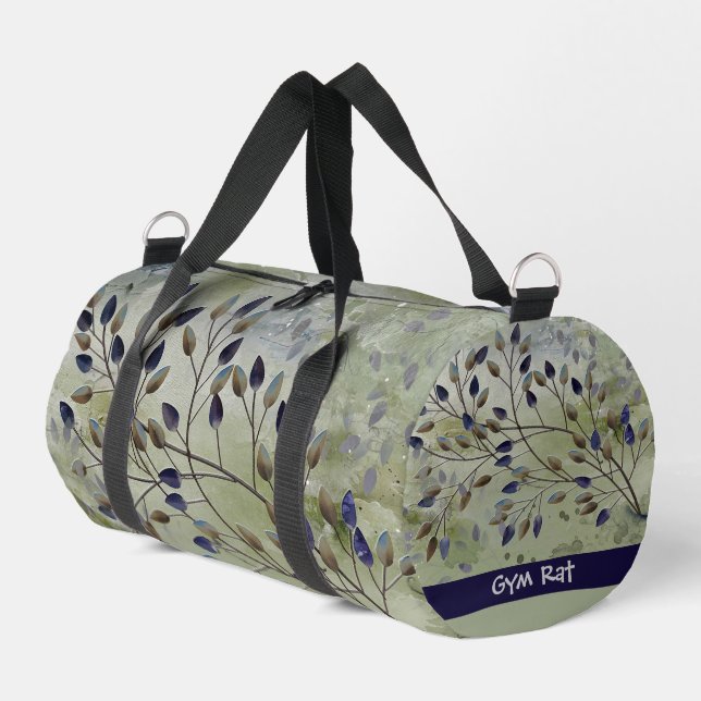 Dancing Leaves Duffle Bag (Left Corner)