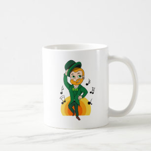 Dancing leprechaun, St. Patrick's Day cartoon Coffee Mug