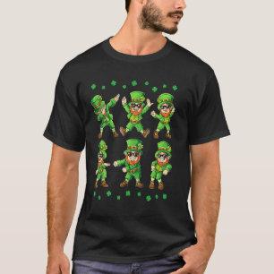 Dancing Leprechauns St Patrick's Day Boys Girls Ki T-Shirt