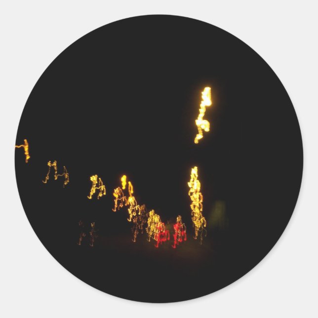 Dancing Lights Stickers (Front)