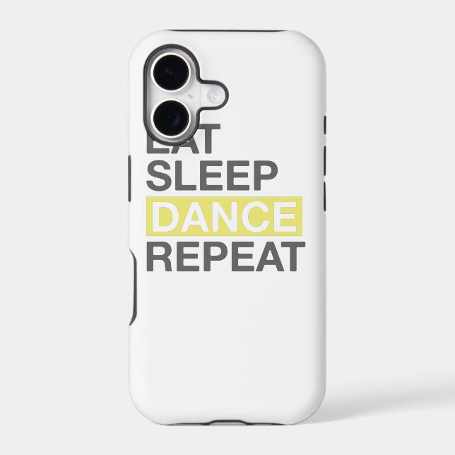 Dancing Lover for Dancer Eat Sleep Dance Repeat (Back)