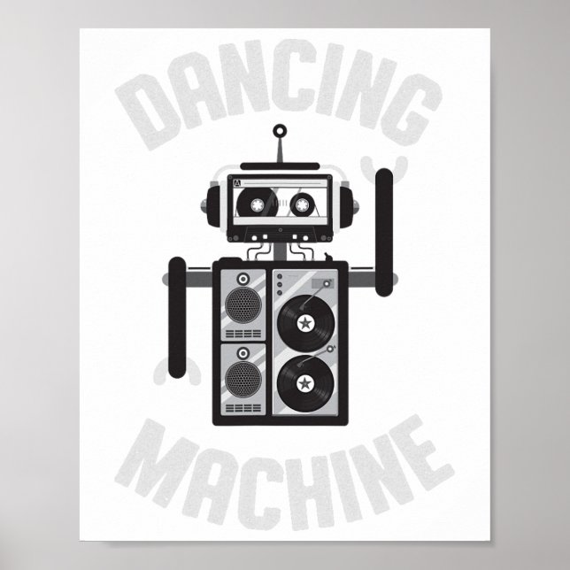 Dancing Machine Robot For Boys And Girls  Poster (Front)