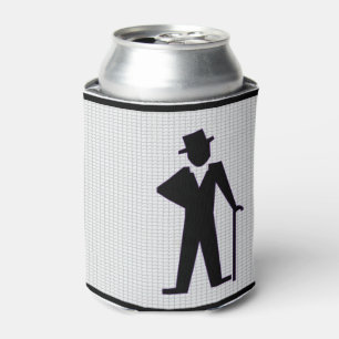 Dancing Man Customisable Bachelor Party  Can Cooler