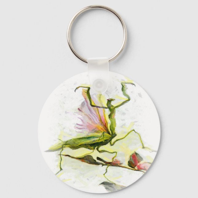 Dancing Mantis Key Ring (Front)