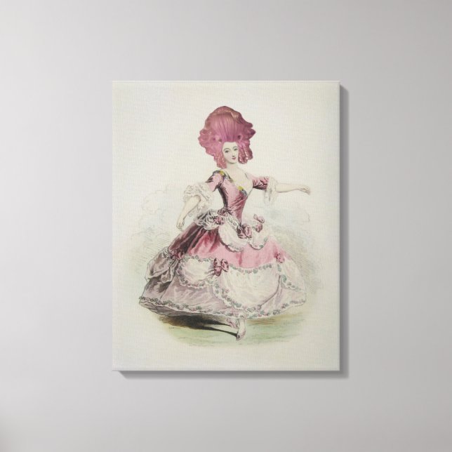 Dancing Marie Antoinette ~ (Change Size) Canvas Print (Front)