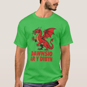 Dancing On The Edge Rugby Red Dragon T-Shirt