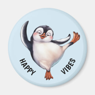 Dancing Penguin Magnet