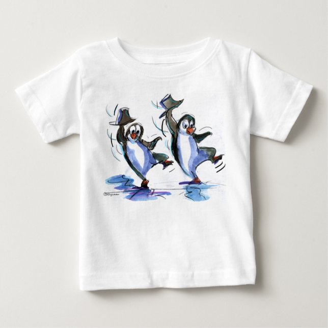 dAnCiNg PeNgUiNs Baby T-Shirt (Front)