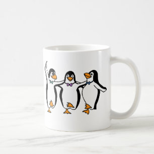 Dancing Penguins Coffee Mug