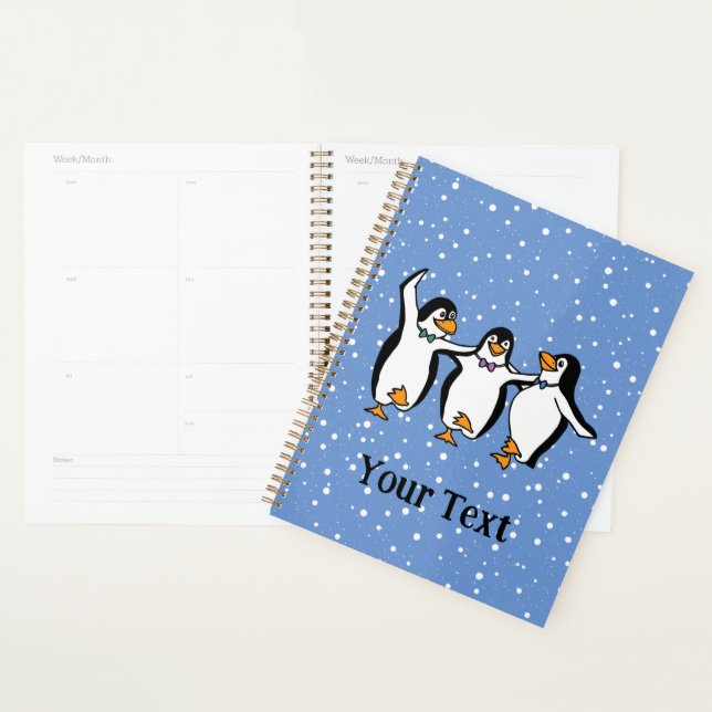 Dancing Penguins Design Planner Organiser (Display)