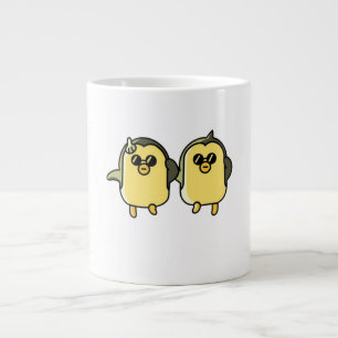 Dancing Penguins Large Coffee Mug
