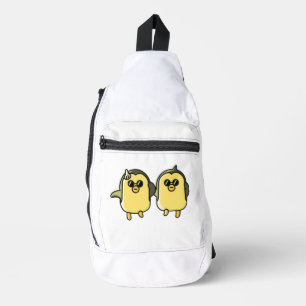 Dancing Penguins Sling Bag