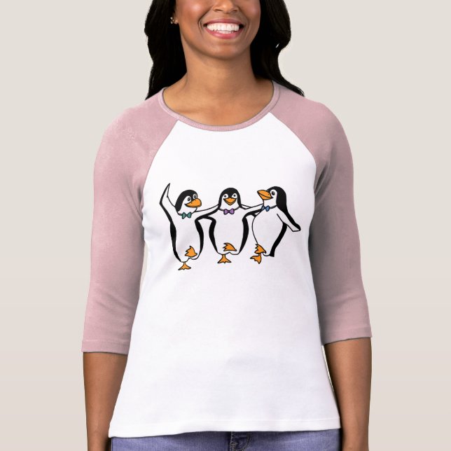 Dancing Penguins T-Shirt (Front)