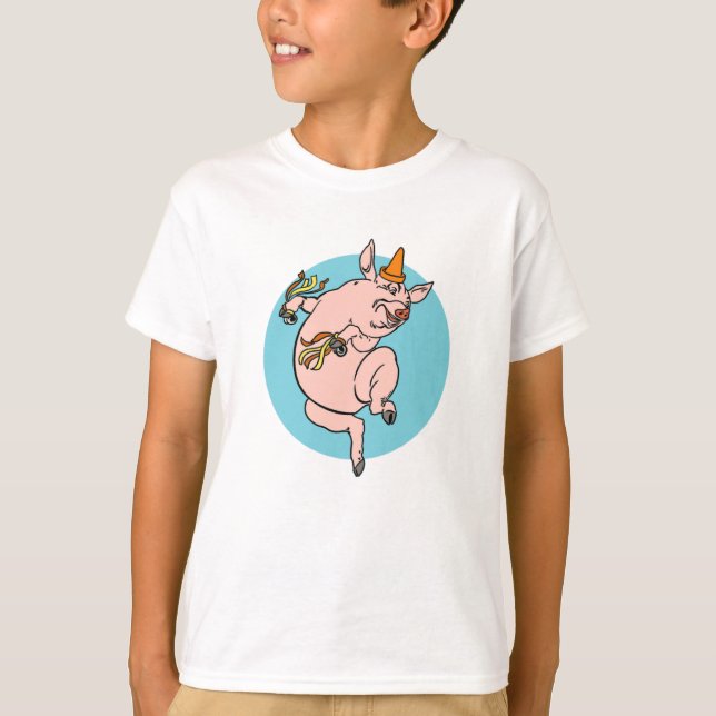 Dancing Pig T-Shirt (Front)