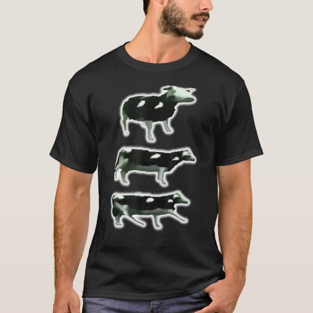 Dancing Polish Cow Meme T-Shirt (Front)