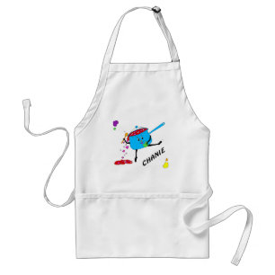 dancing pot with hearts 05 CHANIE Standard Apron